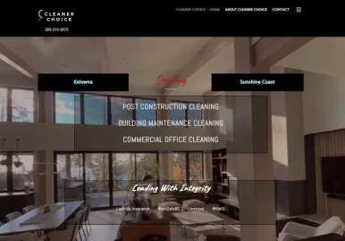 Cleaner Choice Cleaning Services - Kelowna & Sunshine Coast BC